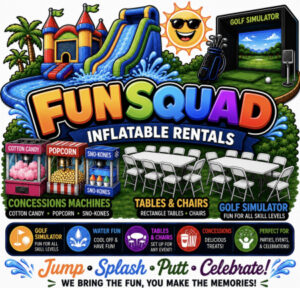 fun squad inflatable rentals Whittier CA